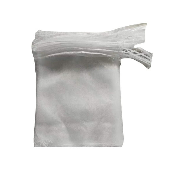 25pc Fruit Protection Mesh Bags for Garden Plants | Insect & Bird Proof Gauze Bags for Grapes, Figs, Peaches, Strawberries | Drawstring Plants Protector Covers for Vegetables & Trees