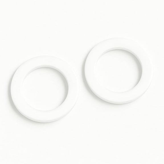 25pcs 1-Inch Silicone Gasket Set  Flat Sealing Washers and O-Rings for Faucet, Pipe, Tap, Hose, and Plumbing Connections  Durable Leak-Proof Silicone Assortment Kit