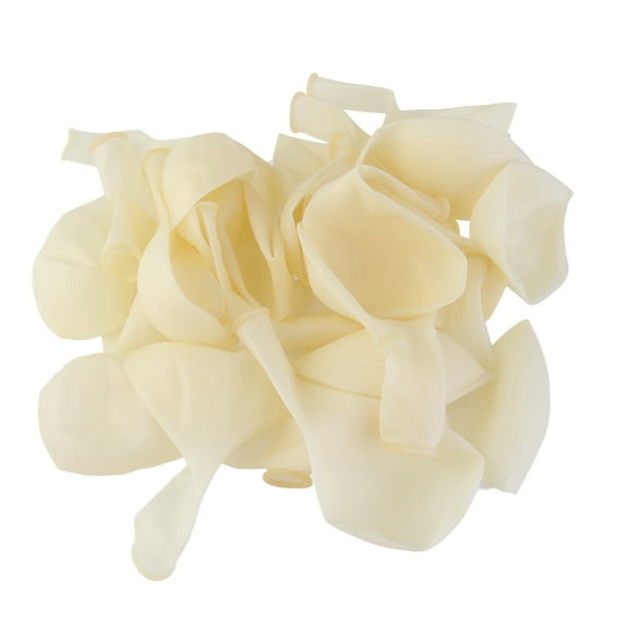 HEMOTON White Decorative Wedding Party Balloon for Decoration Helium Fillable 12 Inch