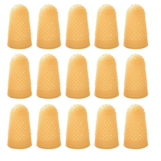 BLMHTWO 24 Pieces Rubber Finger Tips Office, Finger Tips Rubber 3 Sizes  Rubber Fingers Tips Guard Rubber Finger Pads for Paper Sorting Sewing  Guitar