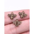 thumbnail image 1 of 25pcs Bee Shaped Pendants Suitable For Diy Jewelry Making, 1 of 4