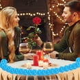 thumbnail image 1 of 25pcs Blue PE Foam Roses - 8cm Artificial Flowers for Valentine's Day, Weddings, DIY Bouquets, Decorative Faux Roses with Poles, 1 of 6