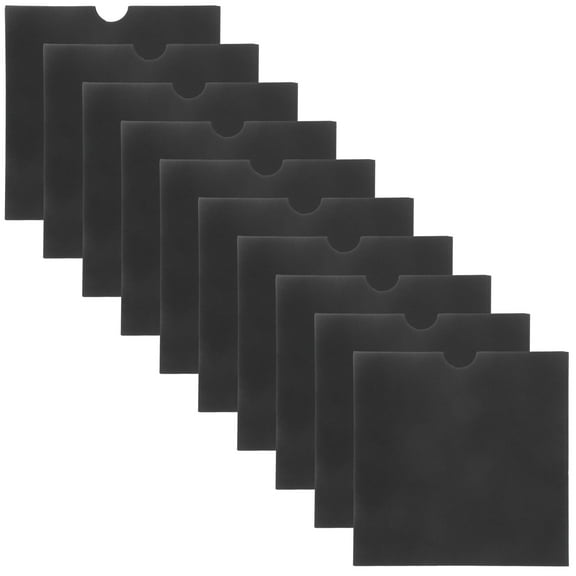 25pcs CD Sleeves Kraft Paper Envelopes DVD CD Paper Storage Holder Sleeves