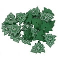 thumbnail image 1 of 25pcs Christmas tree Shape Decor Embellishment Wooden Buttons With Two Holes For Sewing Scrapbook Crafting, 1 of 8