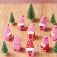 thumbnail image 1 of 25pcs Couples Gnome Figurine Set - Cute Miniature Micro Accessories (Random Two Colors), Festive Decor for Party & Home Desktop, Valentine's Day & Year of The Horse Romantic Gift, 0.7*1.4in, 1 of 7