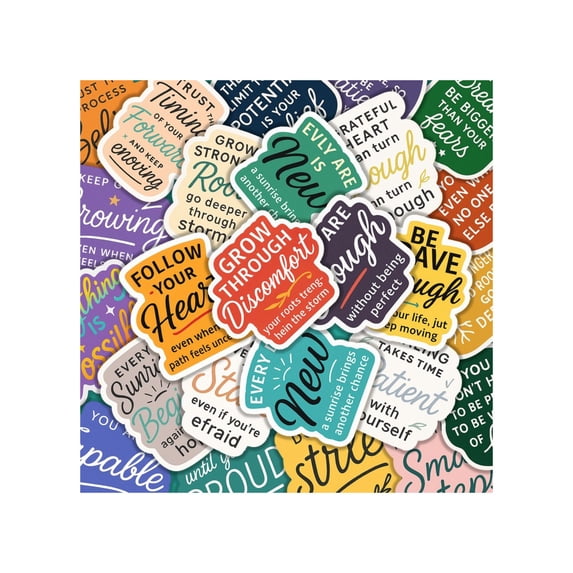 25pcs Creative Sticker Pack, Waterproof Vinyl Decals for Laptops ...