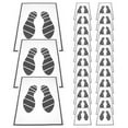 thumbnail image 1 of 25pcs Disposable Car Foot Mats Portable Paper Vehicle Foot Pads For Disposable Mat Mat S5e1 Car dirty Paper H4H4, 1 of 1