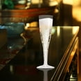 thumbnail image 1 of 25pcs Disposable Plastic Champagne Glasses Party Cups Cocktail Glasses Clear Elegant Wine and Beverage Glasses for Weddings, Birthdays, and Banquets, 1 of 6