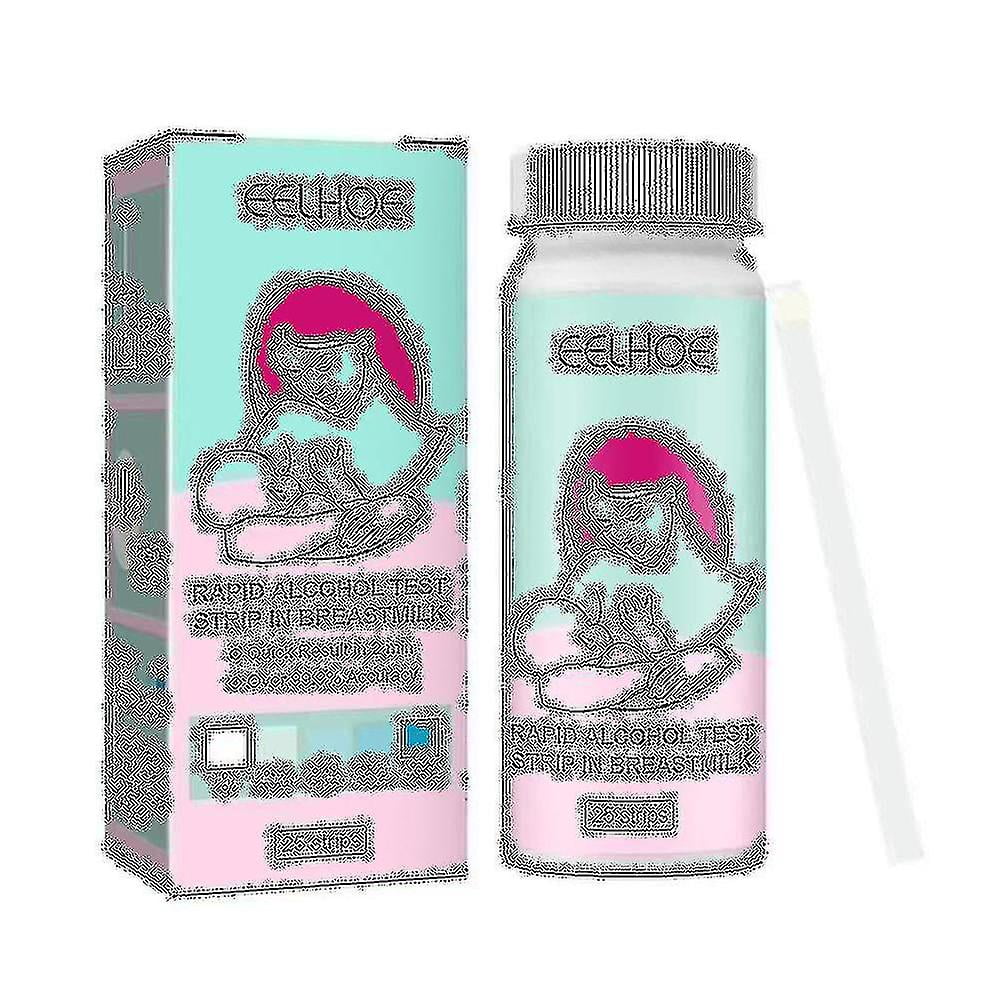 25pcs Eelhoe Breast Milk Test Strip Quick Detection Effective Mini