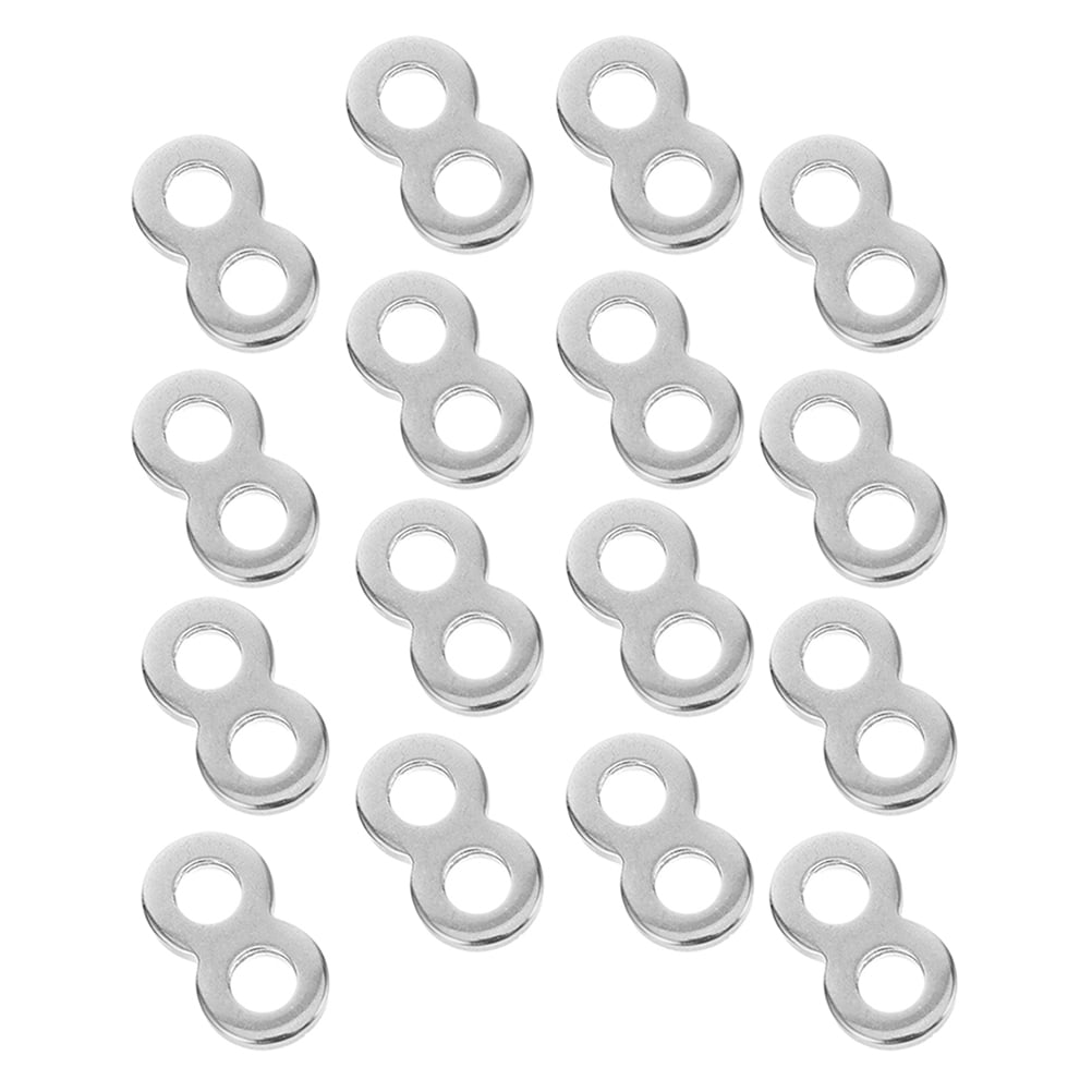 25pcs Heavy Duty Figure Shape 8 Connector Desktop Fastener Clip 8