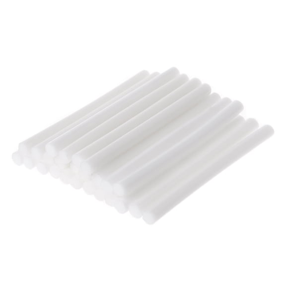 25pcs Hot Melt Stick High Viscosity White 7mm For DIY Craft Toy Repair Tool