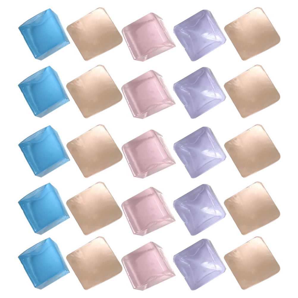 25pcs Ice Cube Toys Transparent Ice Block Fidgets Toys Stress Relief ...