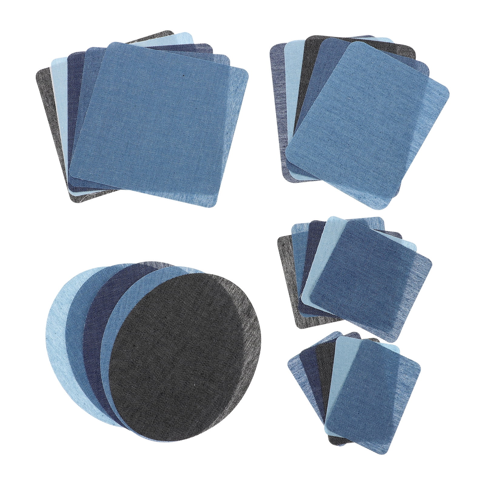 25pcs Iron On Patch Jeans Clothes Patches Simple Clothes Elbow