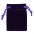 thumbnail image 1 of 25pcs/Lot 5x7cm Velvet Bags Jewelry Packaging Drawstring Wedding Gift Bag & Pouches For Jewelry Making DIY Wholesales purple S, 1 of 6