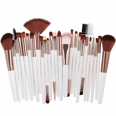 25pcs Makeup Brushes Set, Includes All Types of Face Brushes, Create an All-over Makeup Look