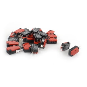 25pcs Micro Limit Switch Button SPDT Momentary Snap Action Home Replacements