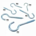 thumbnail image 1 of 25pcs Picture Photo Frame Lamp Light Ceiling RV Tool Plant Curtain Net Wire Eye Bolt Eyebolt Screw in Spiral Hanger C Cup Hook, 1 of 6