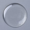 thumbnail image 1 of 25pcs Plastic Clear Cabochons Epoxy Sticker Round Clear 25.4x1.9mm, 1 of 3