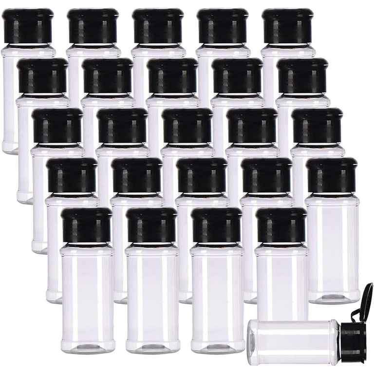 Cheeren Plastic Spice Bottles 28 Pcs 3Oz Shaker Containers with