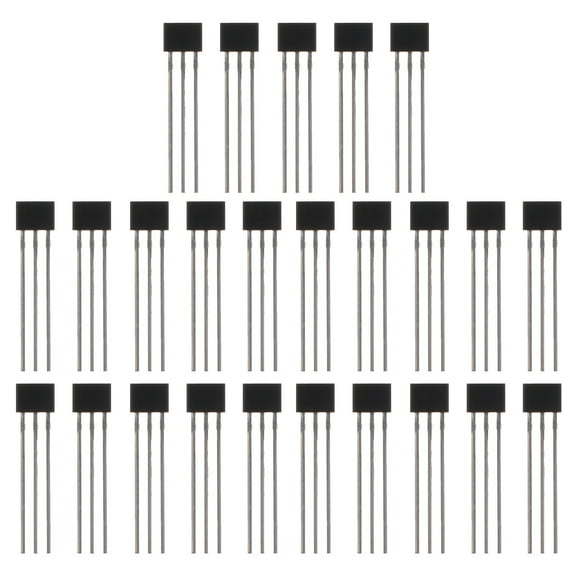 Minkissy Wear-Resistant Hall Effect Sensor Assorted Color 25Pcs 0.63X0.16X0.04In