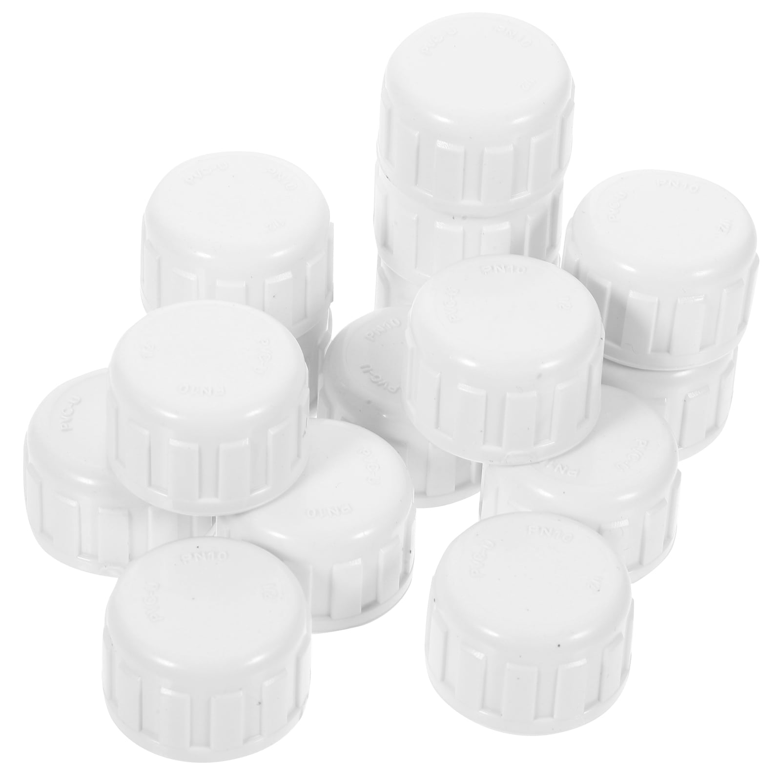 25pcs Pvc Fitting Saver 1/2 Inch Round Tubing Connector Sprinkler End Plug