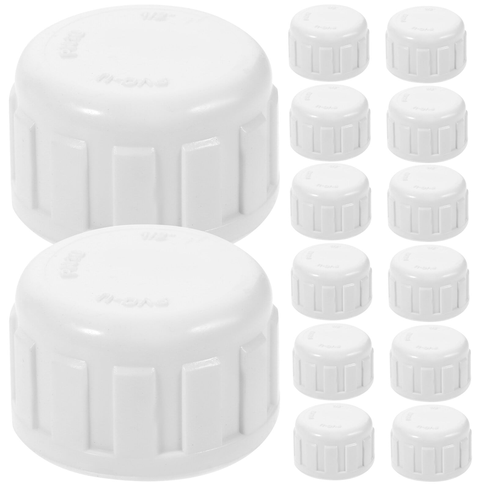 25pcs Pvc Fitting Saver 1/2 Inch Round Tubing Connector Sprinkler Pipe