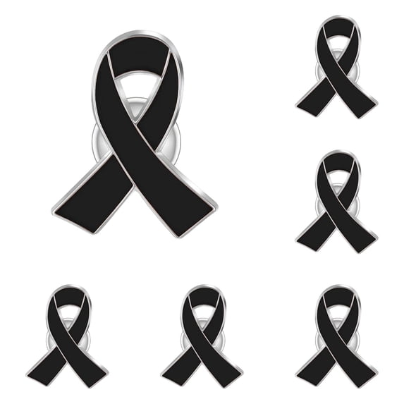 25pcs Ribbon Pins Prostate Cancer Awareness Products | Alloy Brooches