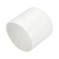 thumbnail image 1 of 25pcs Rubber End Caps 26mm ID Vinyl Round End Cap Cover Screw Thread Protectors White, 1 of 4