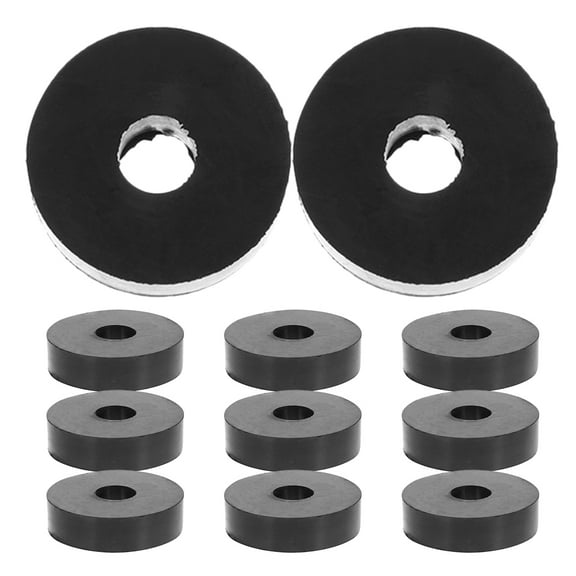 25pcs Rubber Washers Abrasion Resistant Rubber Pads Rubber Flat Washer Flat Rubber Pads