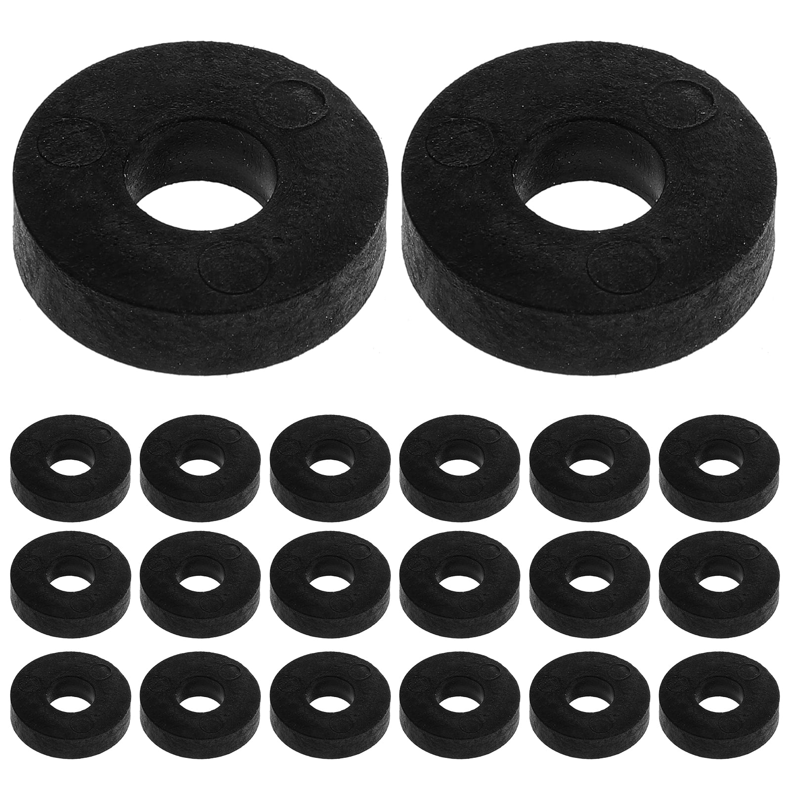 25pcs Rubber Washers Abrasion Resistant Washers Thicken Washers 