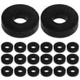 25pcs Rubber Washers Abrasion Resistant Washers Thicken Washers