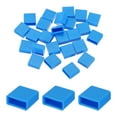 thumbnail image 1 of 25pcs USB Type A Port Plugs Covers Caps Silicone Anti Dust for USB Male End, Blue, 1 of 6