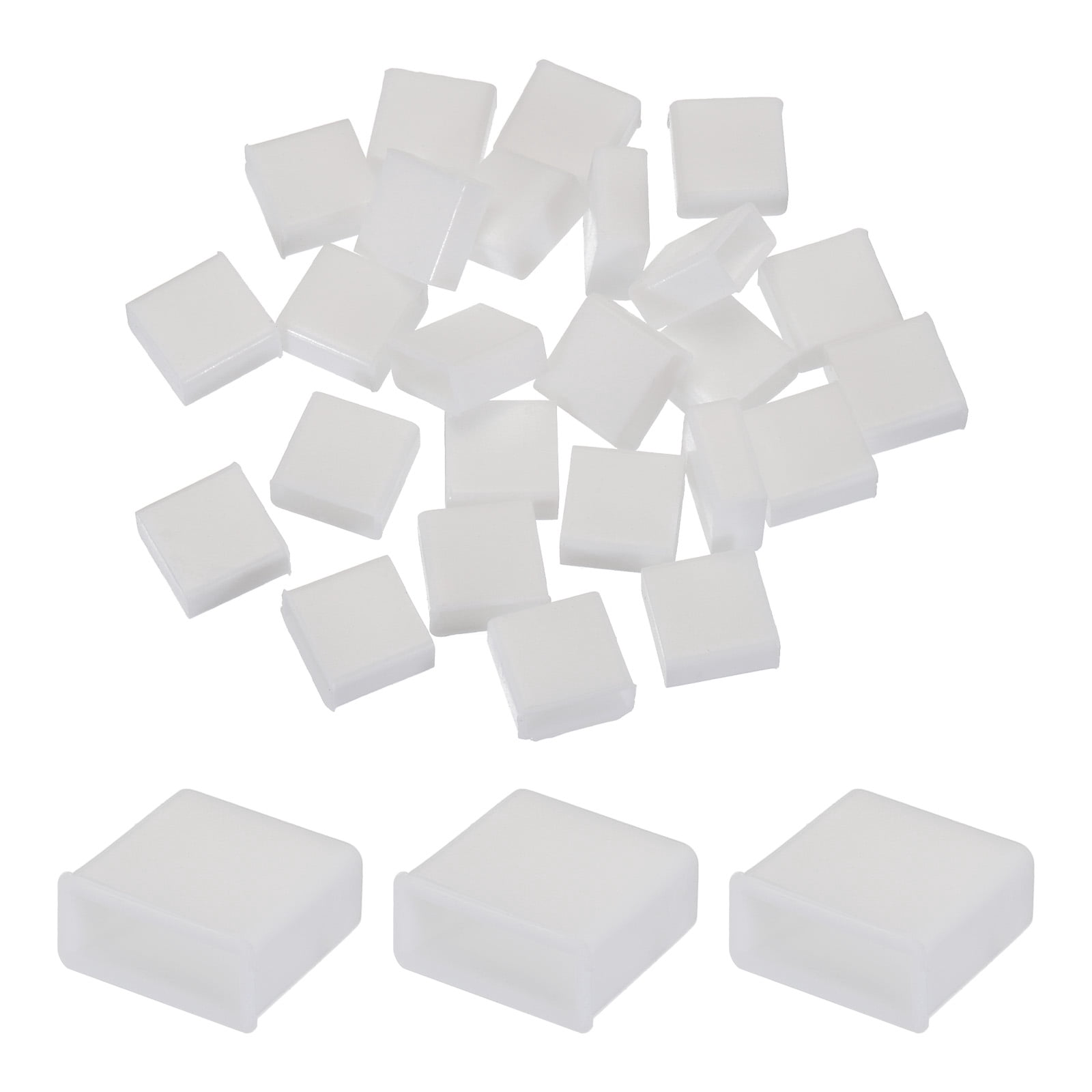 25pcs USB Type A Port Plugs Covers Caps Silicone Anti Dust for USB Male ...