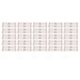 25pcs Water Bottle Stickers MR and MRS Stripes Pink Flowers Waterproof