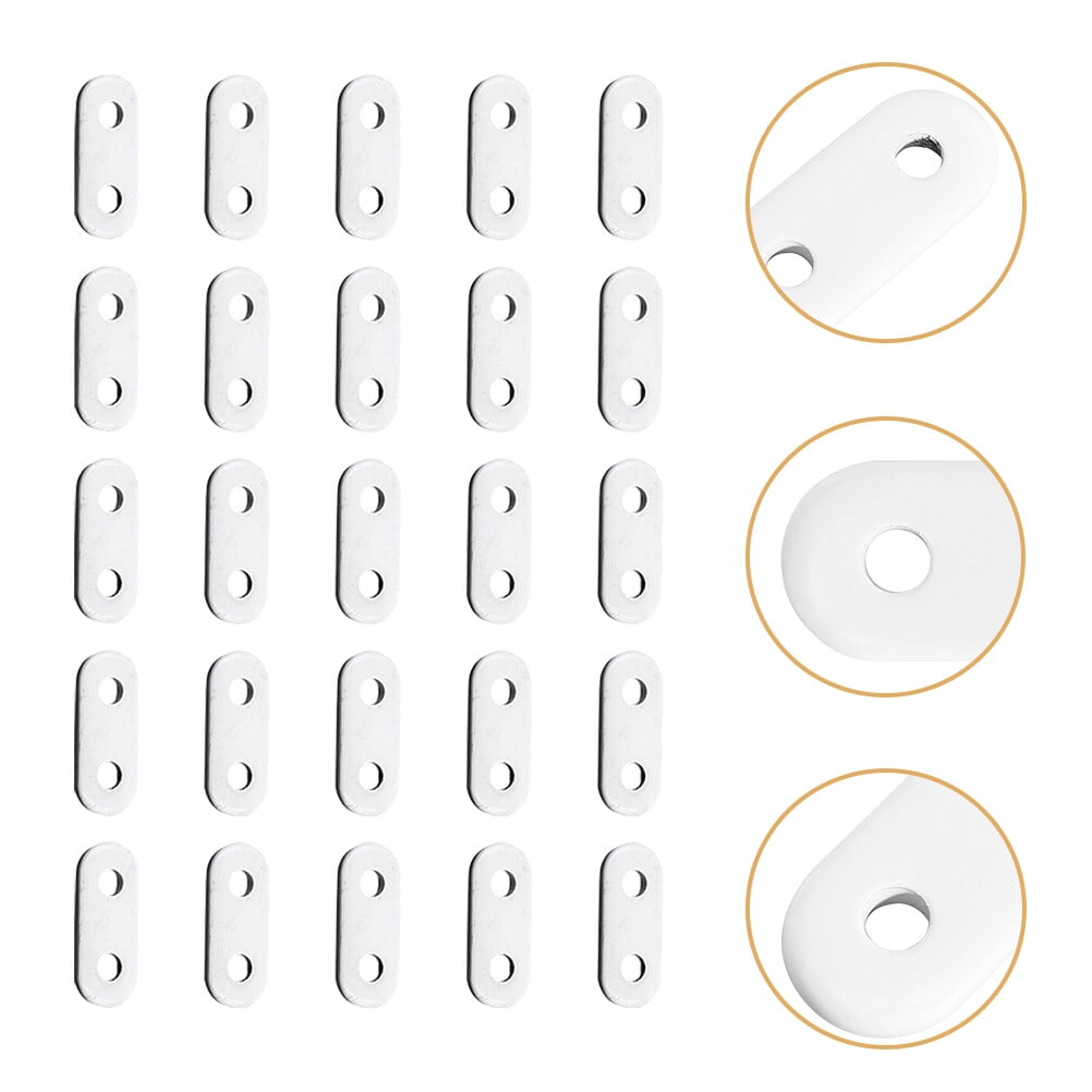 25pcs White Drapery Lead Weights Window Curtain Pendant Curtain Weights