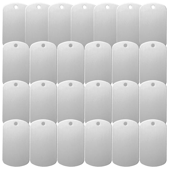 25pcs/pack Pet Name Marker Nameplate for Pet Identification Collar Pendant Pet Label Collection Engraving Metal