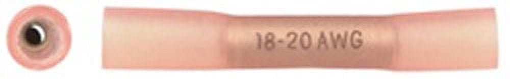25pk Red Heat Shrink Butt Connectors 18-22 Gauge