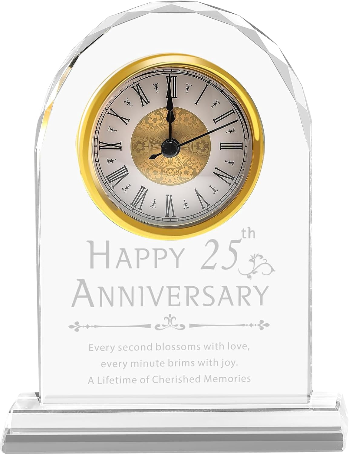 25th Anniversary Wine Bag – Cotton Linen Gift Bag For Wedding, Engagement & Anniversary Parties