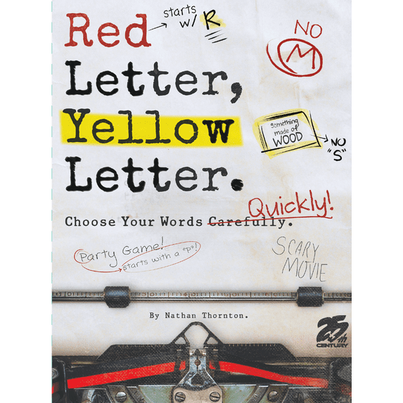 25th Century Games, Red Letter Yellow Letter - for Ages 10 and Up, 2 to 8 Players | 2026 Origins Award Nominee