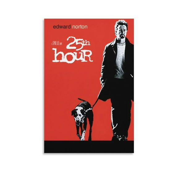 25th Hour Classic Movie Poster Posters Wall Art Painting Canvas Gift Living Room Prints Bedroom Decor Poster Artworks 16x24inch(40x60cm)