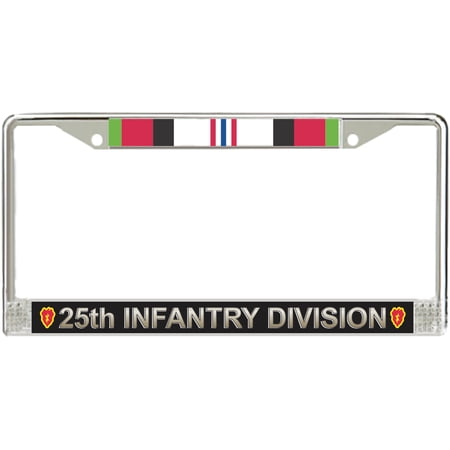 25th Infantry Division Afghanistan License Plate Frame