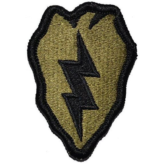 25th Infantry Division Multicam OCP Scorpion Camo Hook Fastener Patch Made USA
