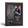 thumbnail image 1 of 25th Anniversary Picture Frame for Couple, Silver Threads Poem Gift, 1 of 8