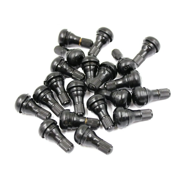 25x Rubber Tire Valve Stems Replacement for Lawn Mower Automobile Motorcycle Tire