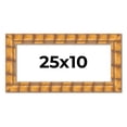 thumbnail image 1 of 25x10 Frame Beige Real Wood Picture Frame Width 3 inches | Interior Frame Depth 0.5 inches |, 1 of 8