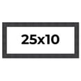thumbnail image 1 of 25x10 Frame Brown Rustic Solid Wood Picture Frame 1.5 Inches Wide | Interior Frame Depth 0.5 Inches, 1 of 8