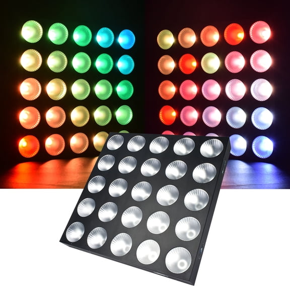 25x10w Led Matrix Light RGBW 4in1 DMX Blinder Background Light for DJ Club