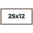 thumbnail image 1 of 25x12 Frame Brown Bamboo with Dark Coffee/Walnut Finish | Solid Wood Picture Frame Width 0.75, 1 of 8