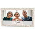 thumbnail image 1 of 25x13 Frame White Real Wood Picture Frame Width 1.5 inches | Interior Frame Depth 0.5 inches |, 1 of 8