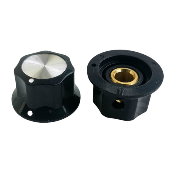 25x14.5mm 6.4mm 1/4inch Hole Diameter Multiple Color Guitar Pedal Knobs